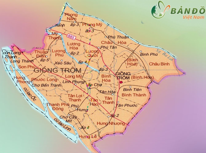 27201558-6-ban-do-giong-trom-ben-tre Bản đồ hành chính Huyện Giồnɡ Trôm