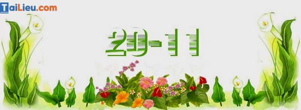Ảnh bìa facebook 20/11-3 Ảnh bìa facebook 20/11-3