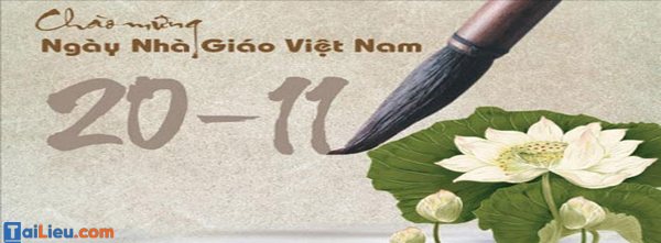 Ảnh bìa facebook 20/11-4 Ảnh bìa facebook 20/11-4