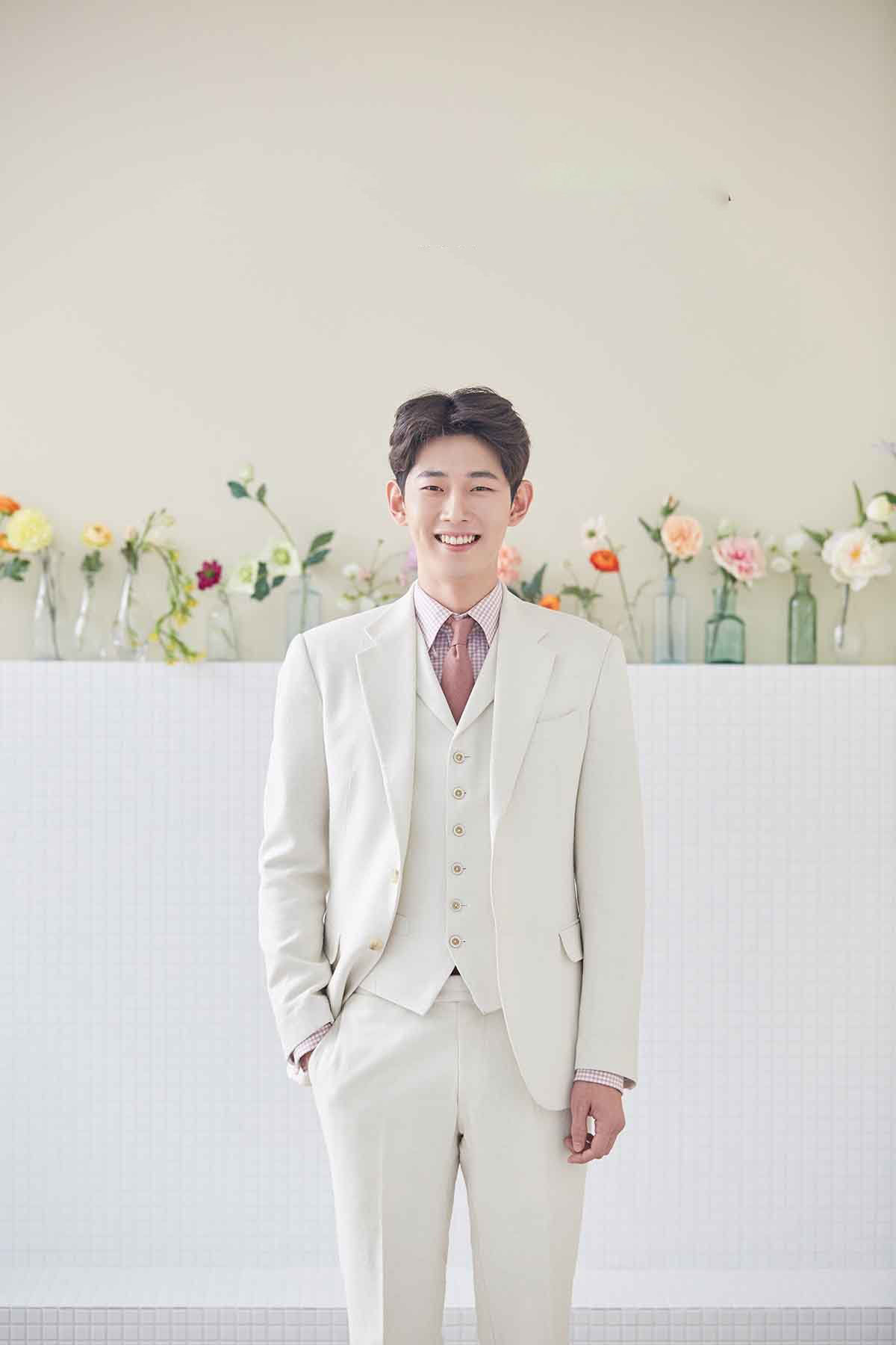 Ảnh chú rể đơn cute dễ thương