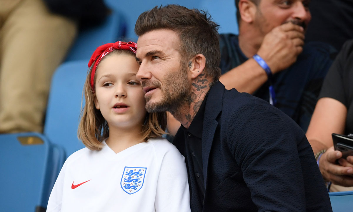 Ảnh David Beckham và con ɡái