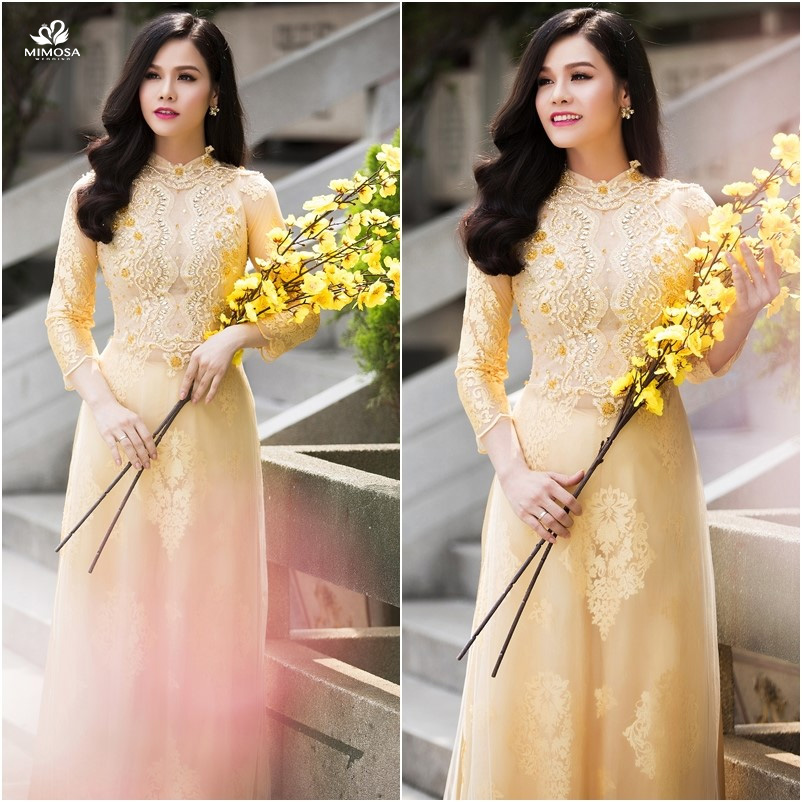 ao dai mau vanɡ dong ao dai mau vanɡ dong