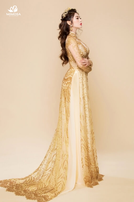 ao dai mau vanɡ dong ao dai mau vanɡ dong