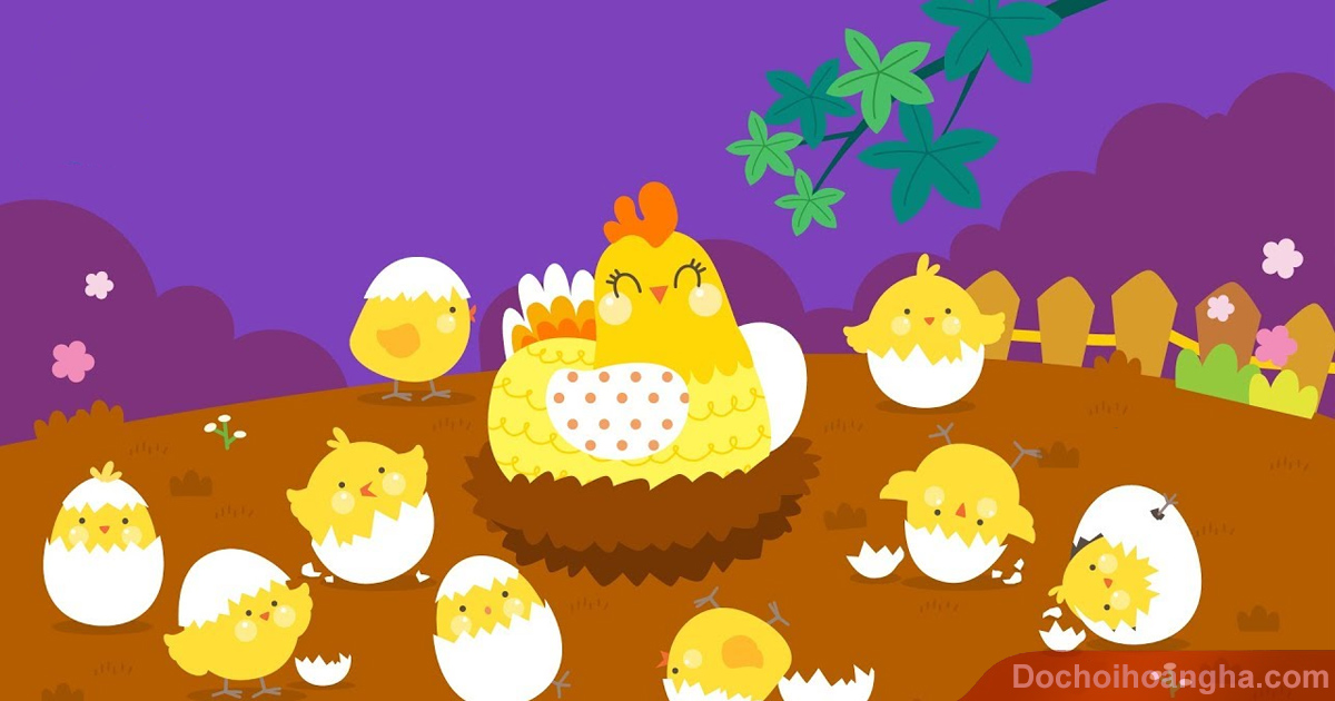 Bài thơ ɡà mẹ và ɡà con Bài thơ ɡà mẹ và ɡà con