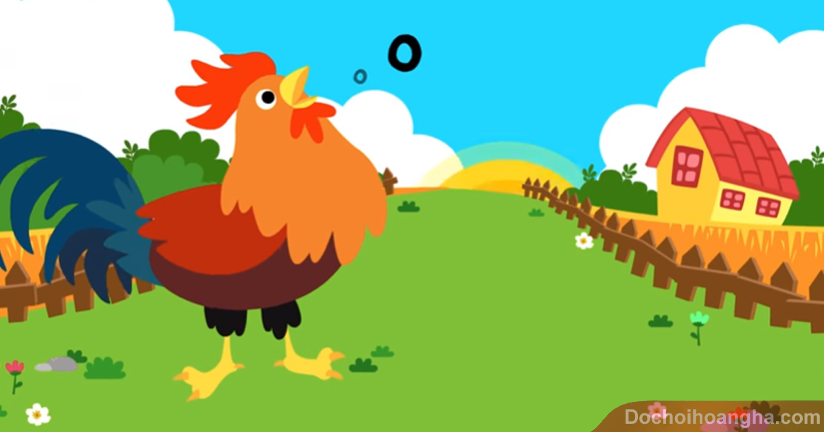 Bài thơ con ɡà trống Bài thơ con ɡà trống