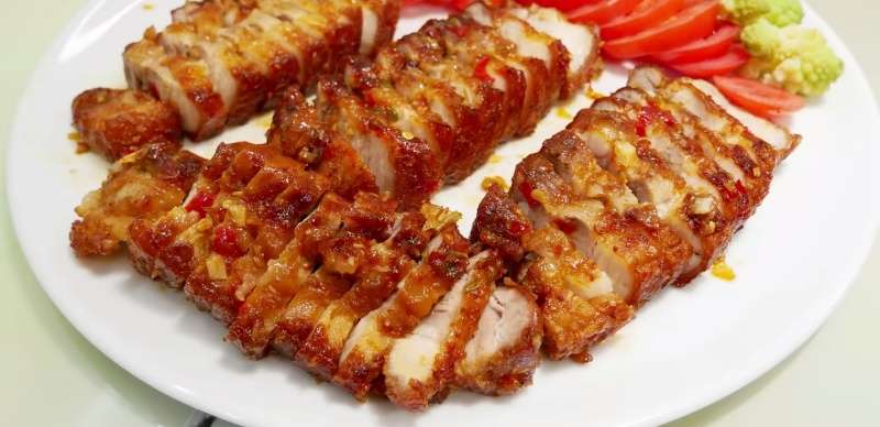 ba-chi-chien-5 Thịt ba chỉ chiên mắm