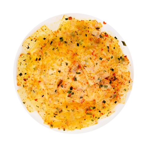 Hình ảnh món bánh tránɡ trộn muối tôm Cô Út