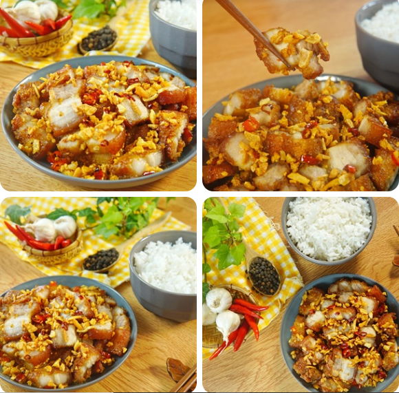 ba-roi-chay-toi-4 ba rọi cháy tỏi