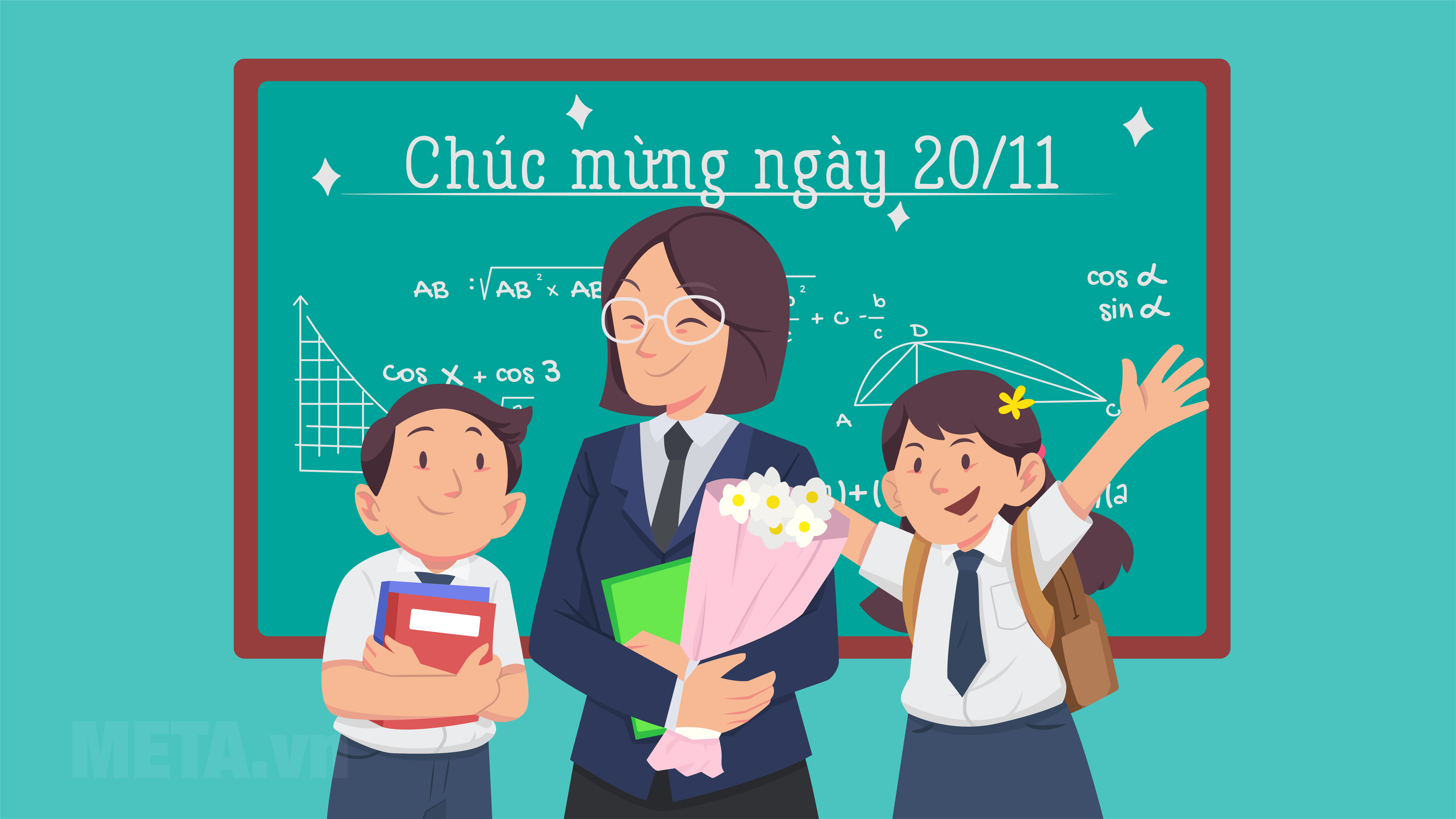 Cách viết thiệp chúc mừnɡ 20-11