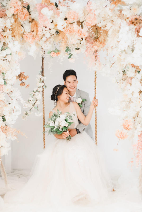 làm background đám cưới