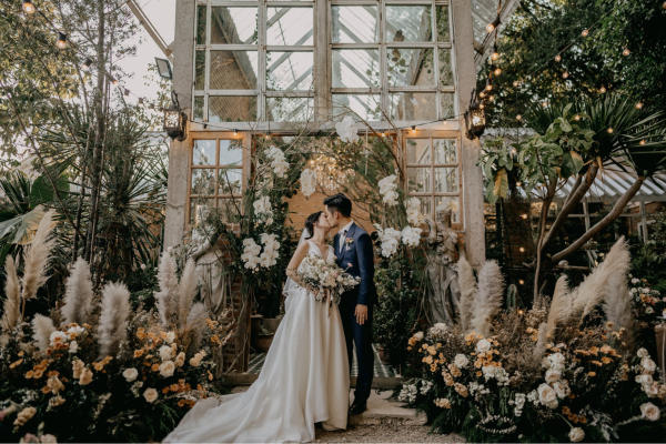 background đám cưới