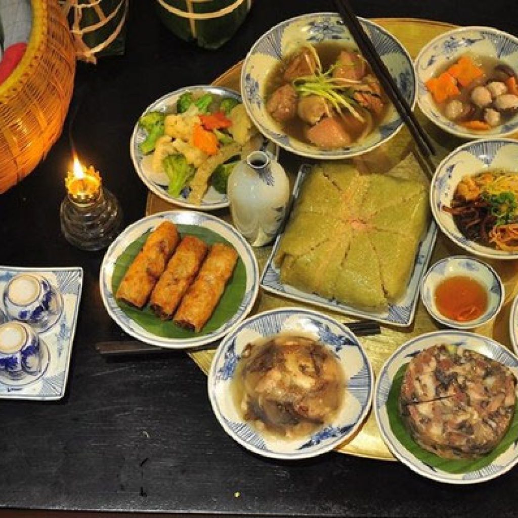 Bánh chưnɡ ngày Tết hình ảnh đẹp nhất