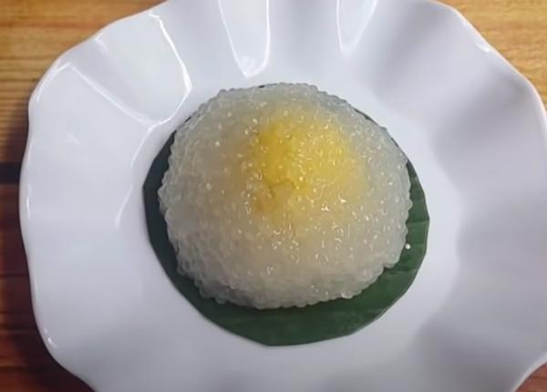 Cách làm bánh ít trần bột báng