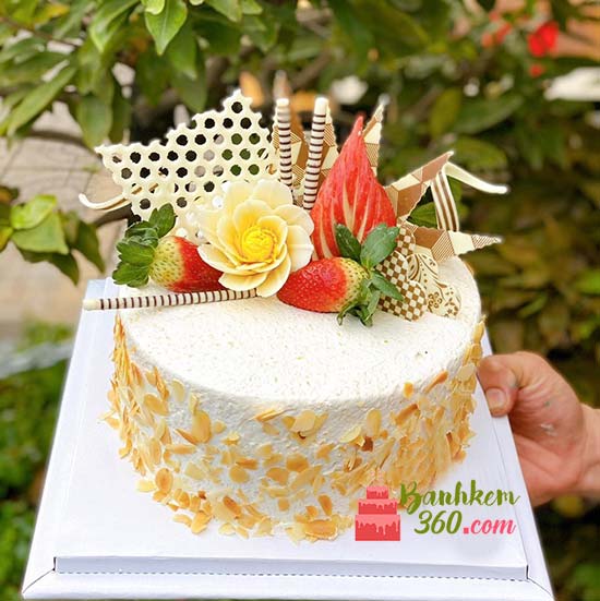 banh-kem-360-103-1 Mẫu bánh kem bắp mix dây tây