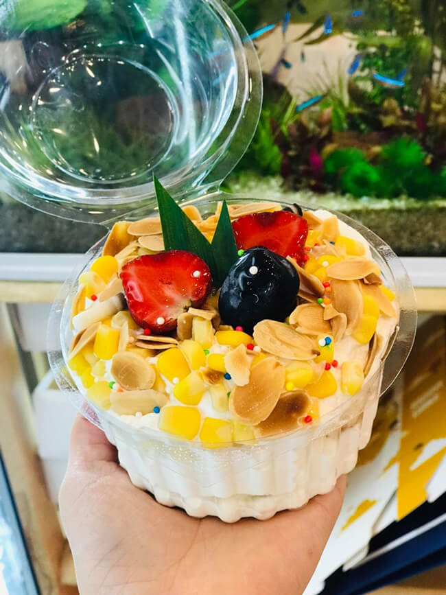 Bánh kem bắp mini - bánh kem bắp size nhỏ vừa với khẩu phần ăn 1 người