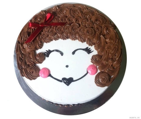 banh kem hinh mat cuoi ngo nghinh 2