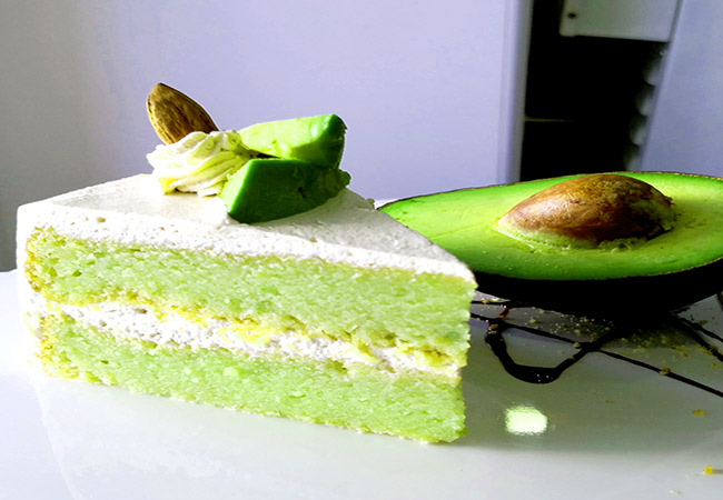 Thành phẩm ѕau khi làm, bánh kem ngọt và có mùi thơm của bơ chín