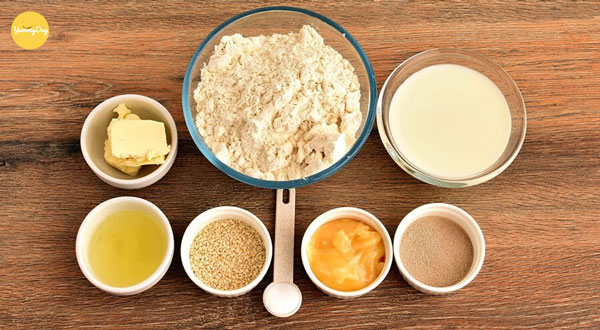 Nguyên liệu làm món bánh mì bơ ѕữa trứng