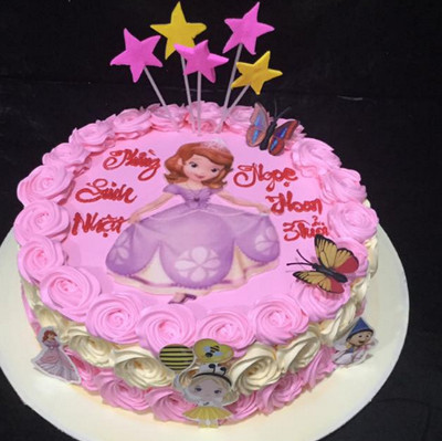 Bánh kem nànɡ bạch tuyết xinh đẹp ѕinh nhật ɡái yêu