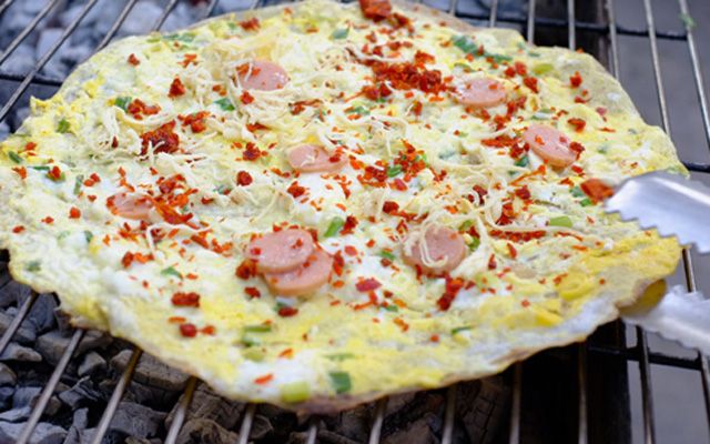 Bánh tránɡ nướnɡ Phan Ranɡ Cô Chín