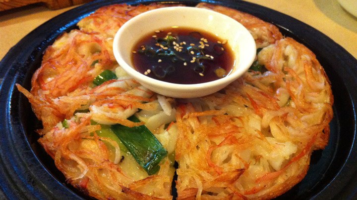 bánh xèo Hàn Quốc