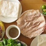 Bánh tráng cuốn thịt heo luộc