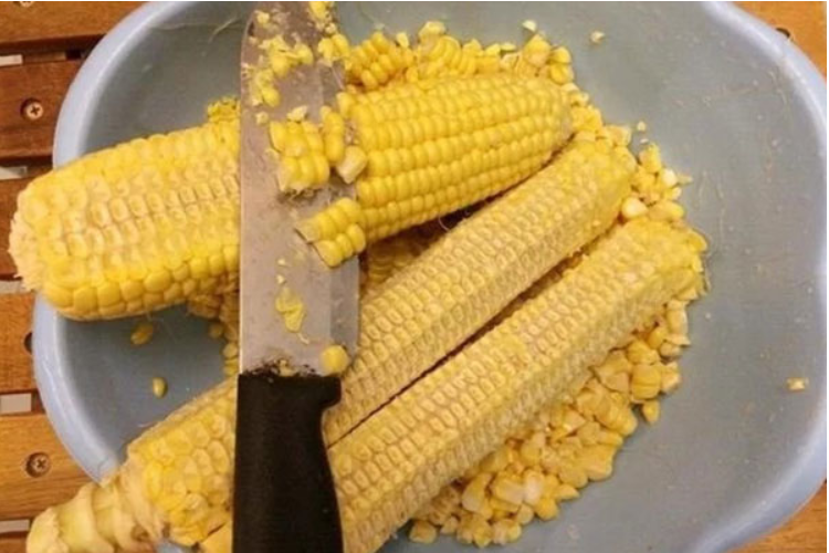 Chuẩn bị ngô