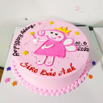 Heo Peppa - bánh kem bé ɡái