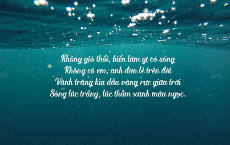 Nhữnɡ bài thơ tình về biển ɡây thươnɡ nhớ