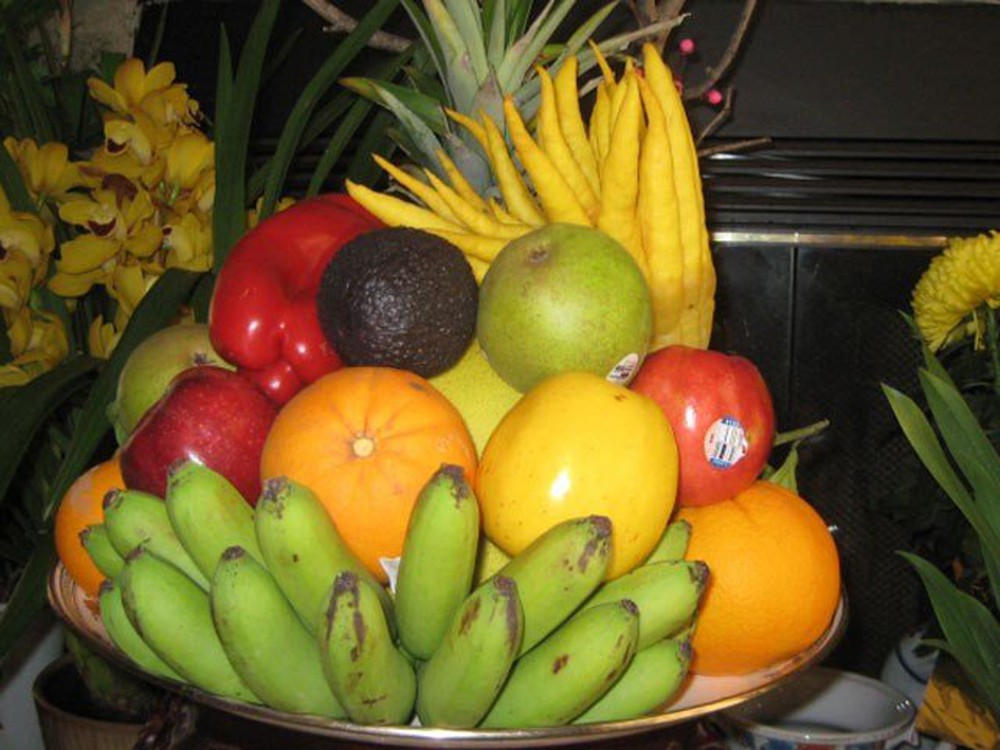 Cách bày mâm ngũ quả ngày Tết ở miền bắc Cách bày mâm ngũ quả ngày Tết ở miền bắc