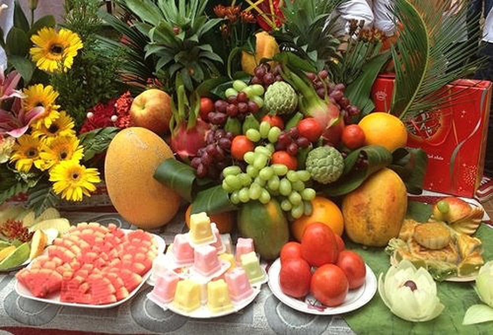 Cách bày trí mâm ngũ quả ngày Tết đẹp nhất Cách bày trí mâm ngũ quả ngày Tết đẹp nhất