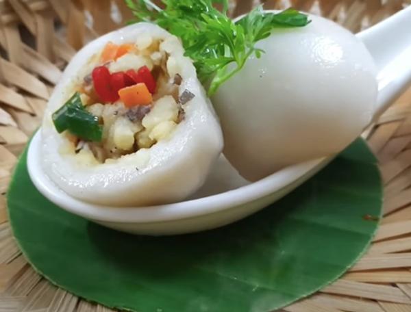 Cách làm bánh ít trần chay