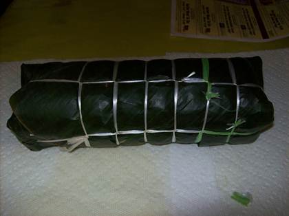 cách làm bánh tét nhân ngọt 4