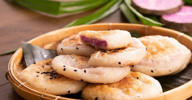 Cách làm bánh từ bột nếp và trứng