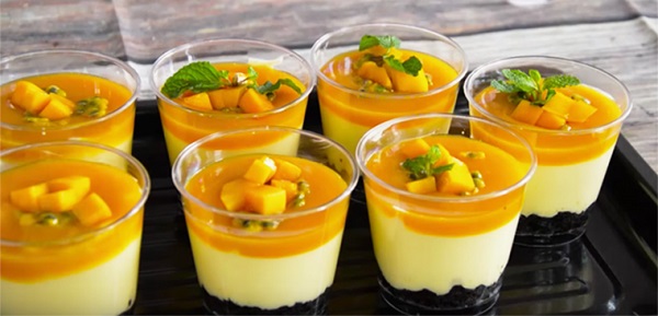 bánh mousse chanh dây bánh mousse chanh dây