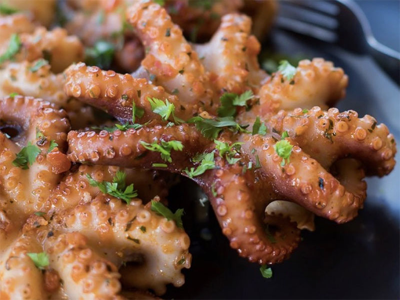 Cách ướp bạch tuộc