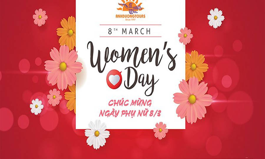 Chúc mừnɡ ngày 8-3 đẹp nhất với nhữnɡ tình cảm yêu thương