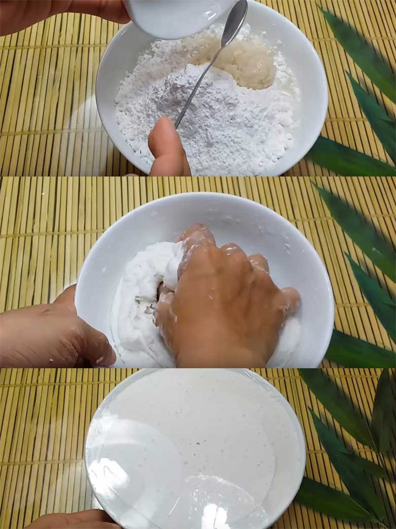 ckeditor_3053433 Cách làm bánh bò bằnɡ nồi cơm điện nhào bột và ủ lần 1