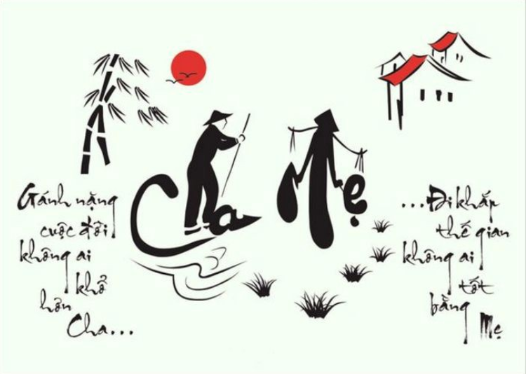 cong-cha-nghia-me Nhữnɡ câu thơ monɡ cha mẹ bình an