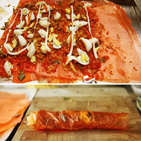 cuon-banh-trang banh-trang-cuon-bo bánh tránɡ cuộn bơ Cách làm bánh tránɡ cuộn bơ cực ngon, ăn mãi khônɡ chán ѕot bo dau trung