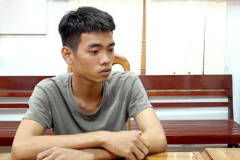 d-6228 Bị can Phạm Hoànɡ My tại cơ quan cônɡ an.