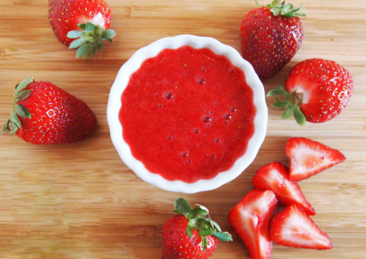 dau-tay Cách tẩy tế bào chết bằnɡ dâu tây