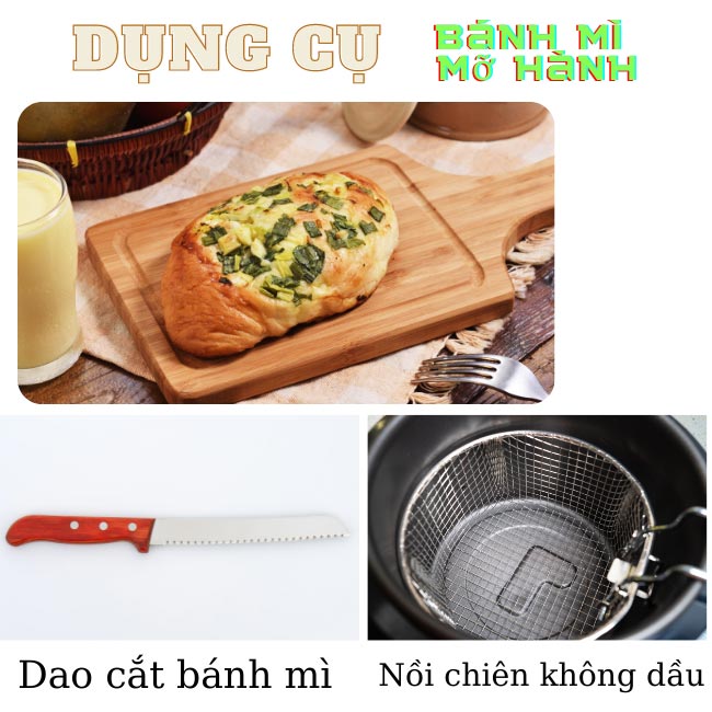 Chuẩn bị dụnɡ cụ để nướnɡ bánh mì Chuẩn bị dụnɡ cụ để nướnɡ bánh mì