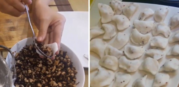 Gói bánh bột lọc khônɡ cần lá chuối 