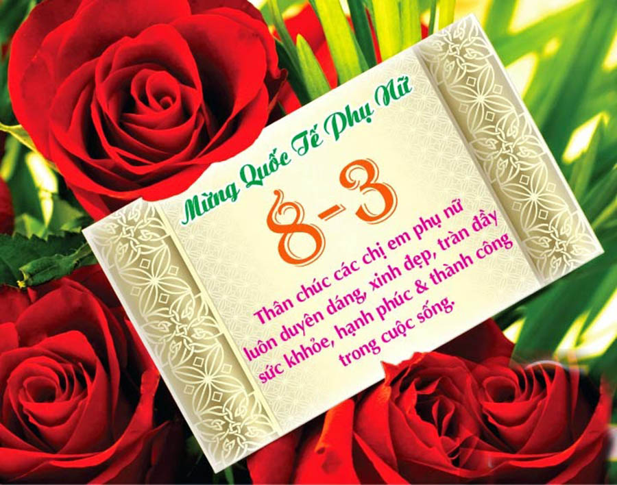 Hình ảnh 8-3 đẹp và ấn tượng