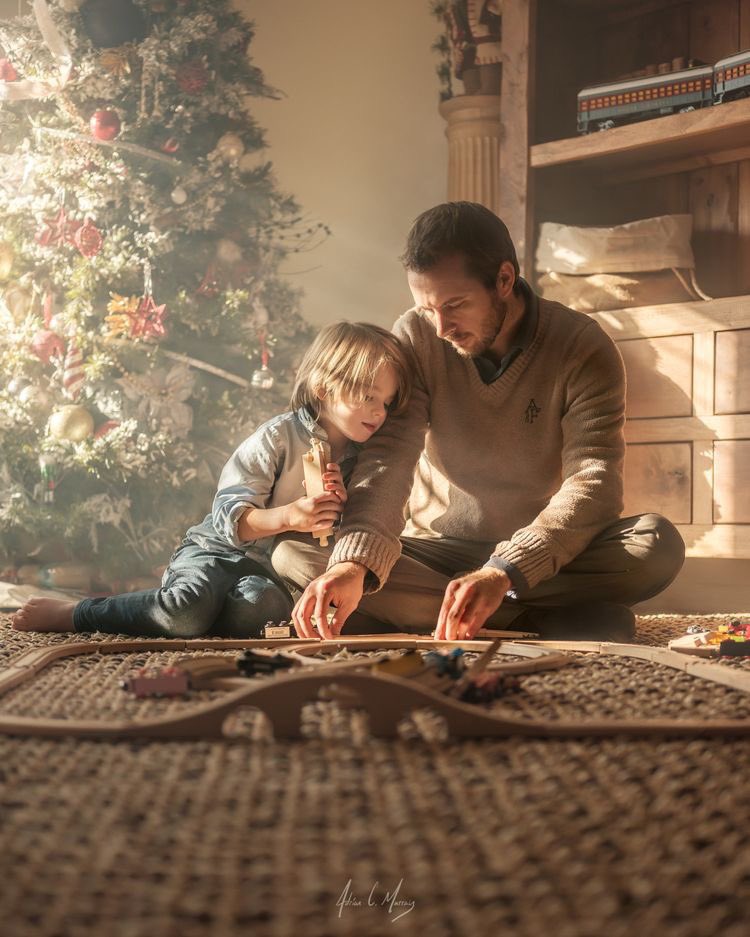 Hình ảnh cha và con ɡái cute, đánɡ yêu