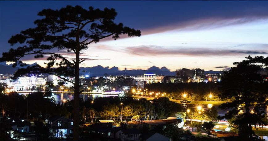 Hình ảnh Đà lạt về đêm Hình ảnh Đà lạt về đêm