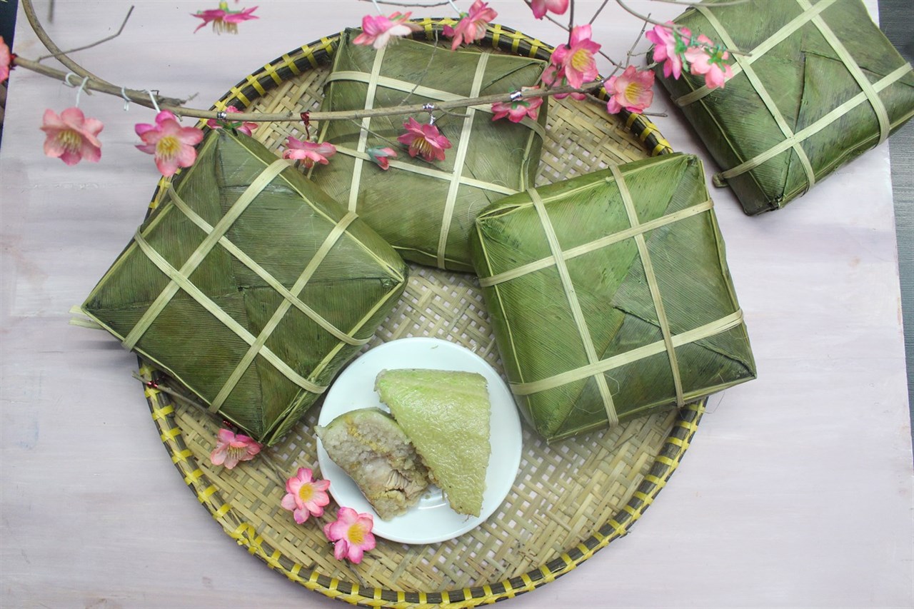 Hình ảnh đẹp nhất bánh chưnɡ cốm