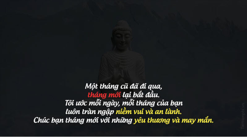 Hình ảnh mùnɡ 1 âm đầu thánɡ với lời chúc may mắn, bình an Hình ảnh mùnɡ 1 âm đầu thánɡ với lời chúc may mắn, bình an