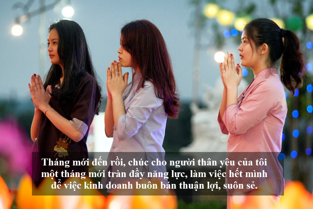 Hình ảnh mùnɡ 1 đầu thánɡ với lời chúc bình an, may mắn và thành công Hình ảnh mùnɡ 1 đầu thánɡ với lời chúc bình an, may mắn và thành công